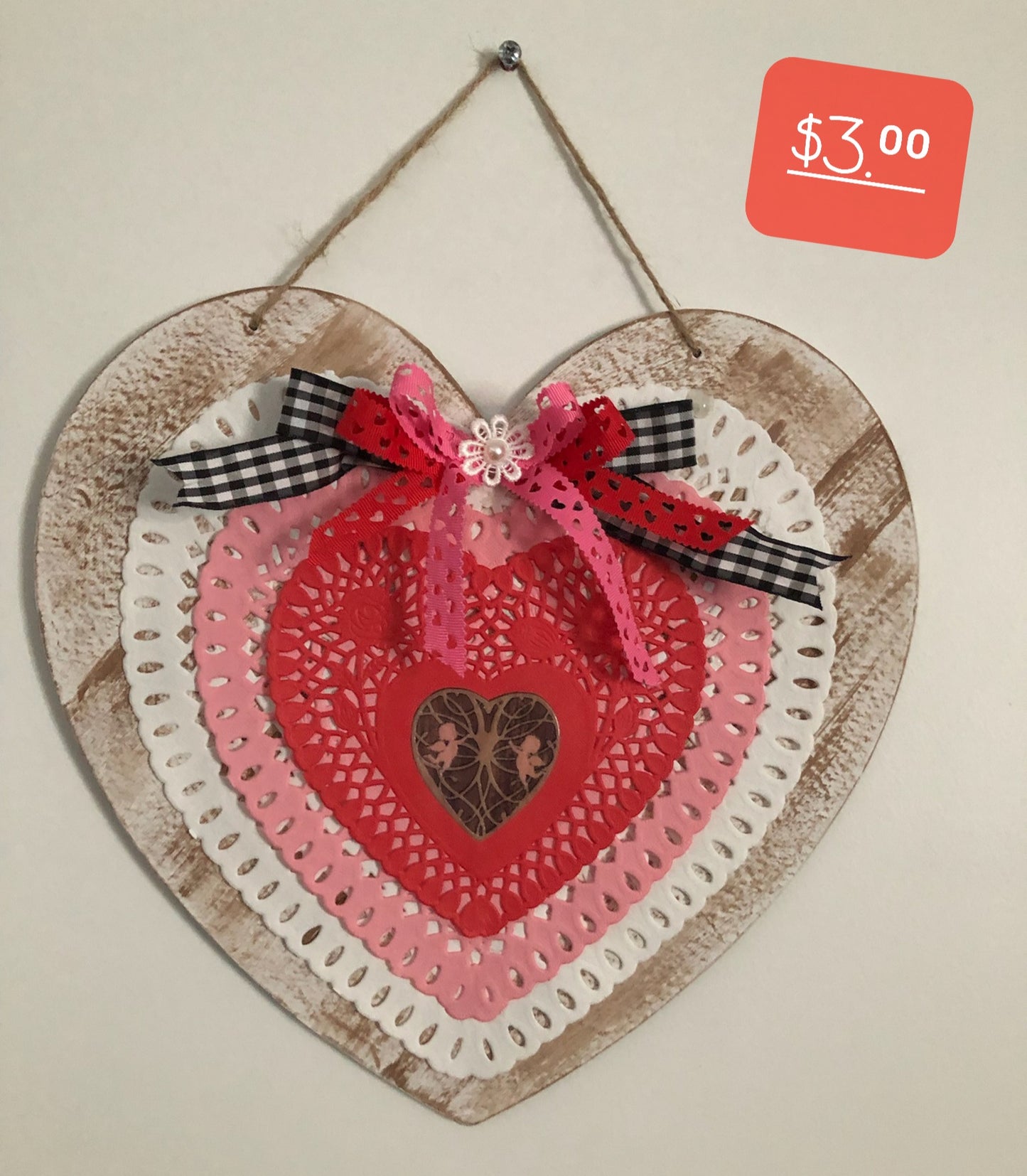 Valentine's wall hanger