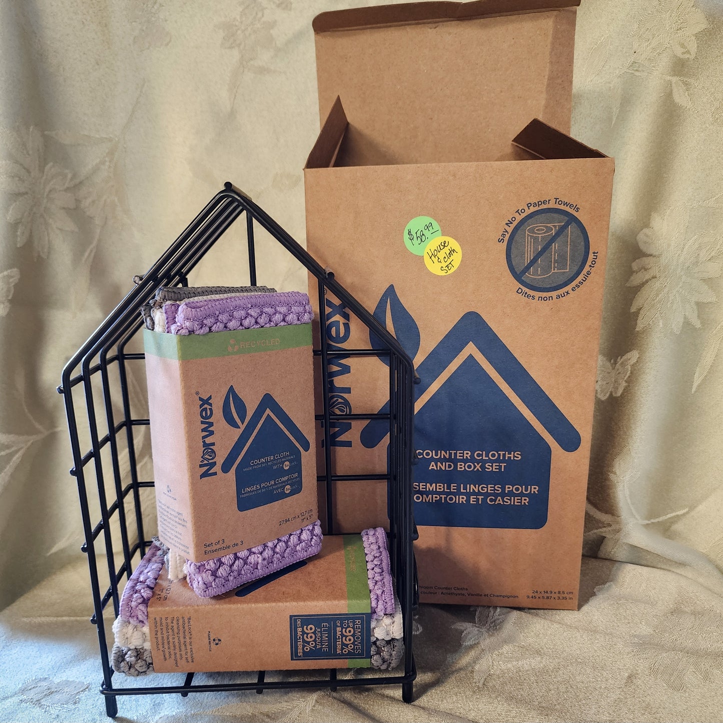 COUNTER CLOTHS AND BOX SET by Norwex