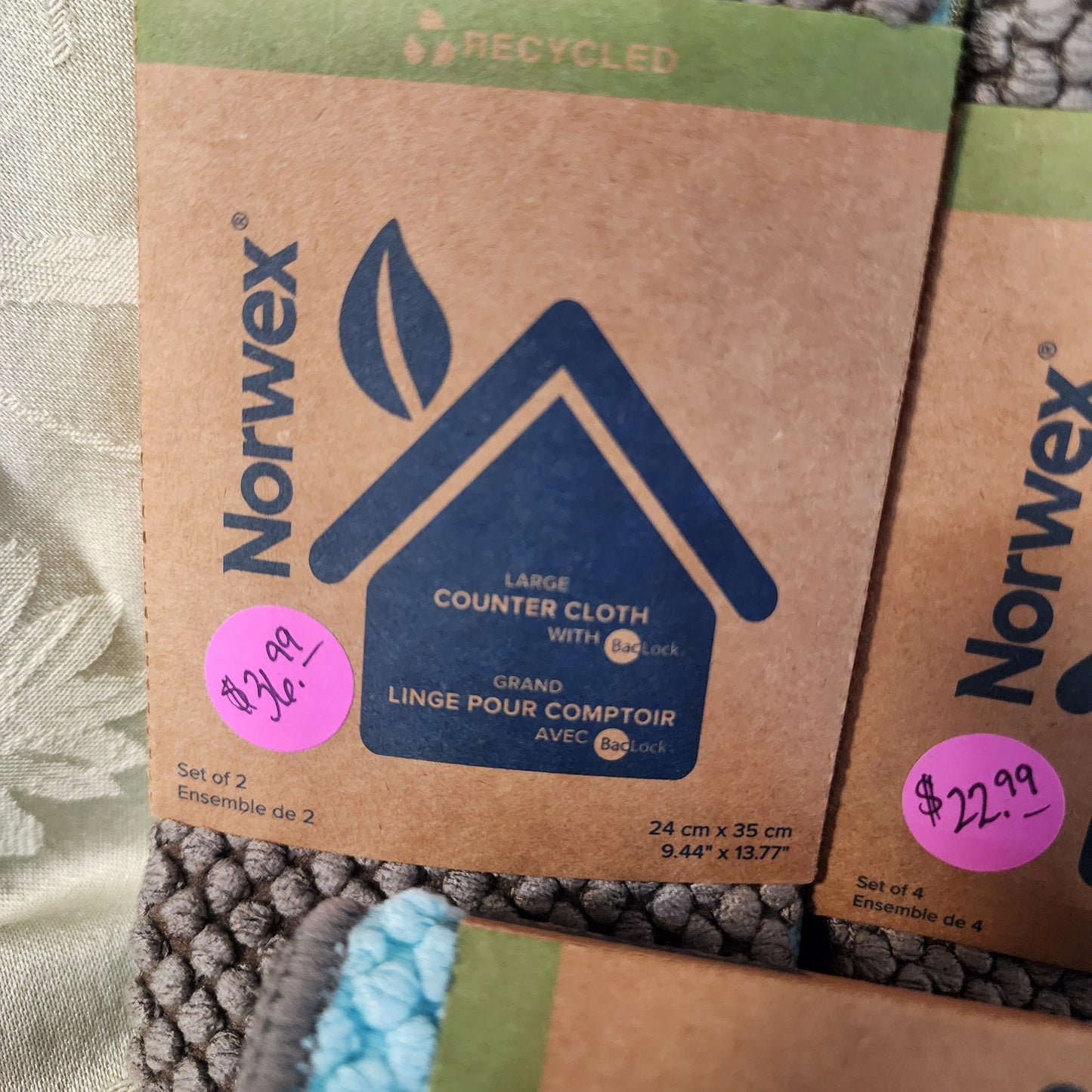 TRIO SET - COUNTER CLOTHS AND NAPKINS by Norwex