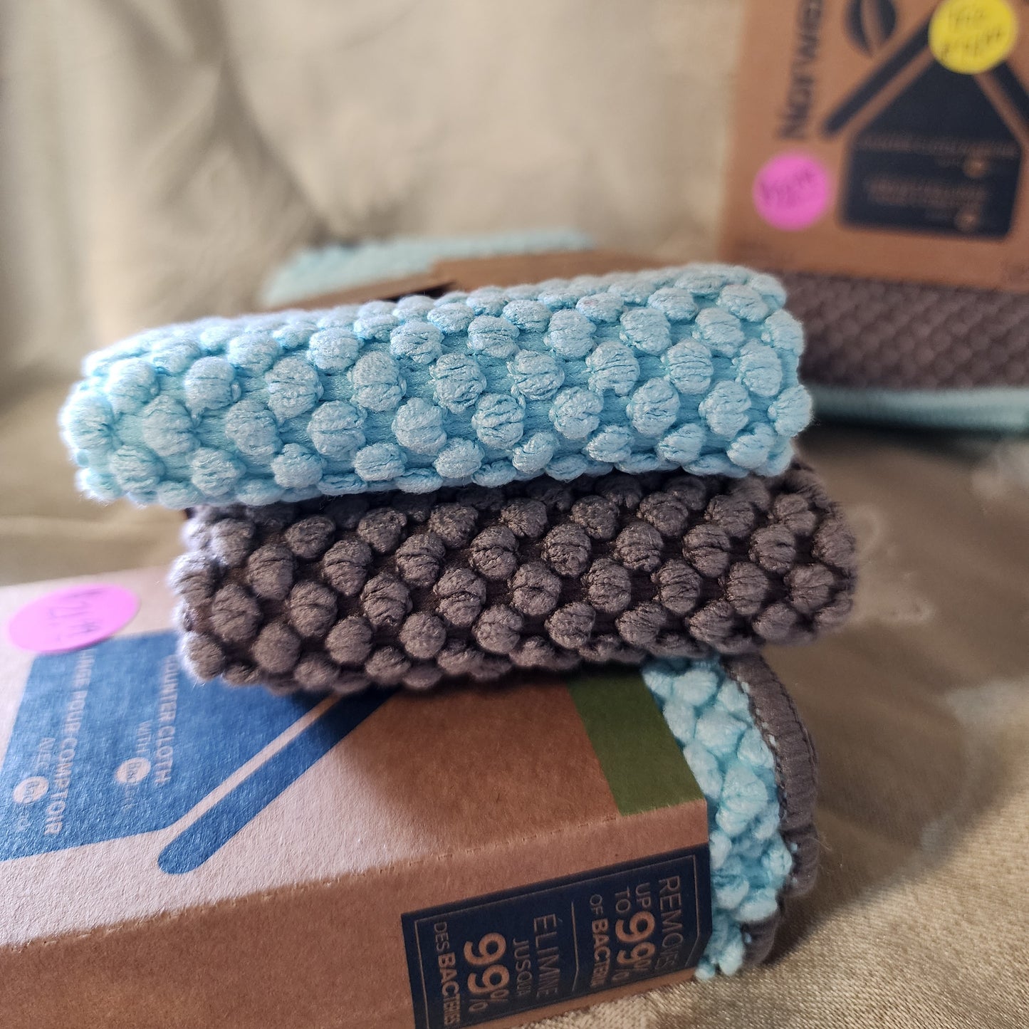 TRIO SET - COUNTER CLOTHS AND NAPKINS by Norwex