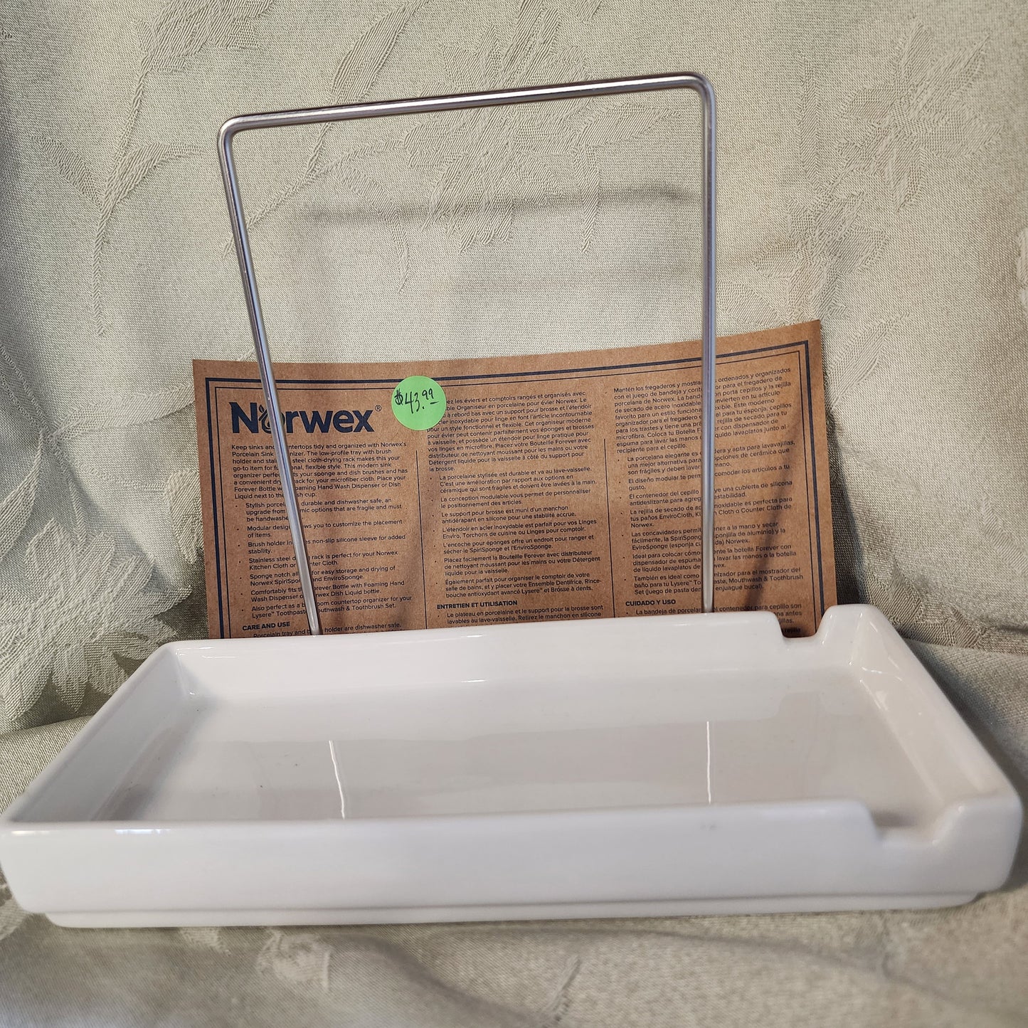 PORCELAIN SINK ORGANIZER by Norwex