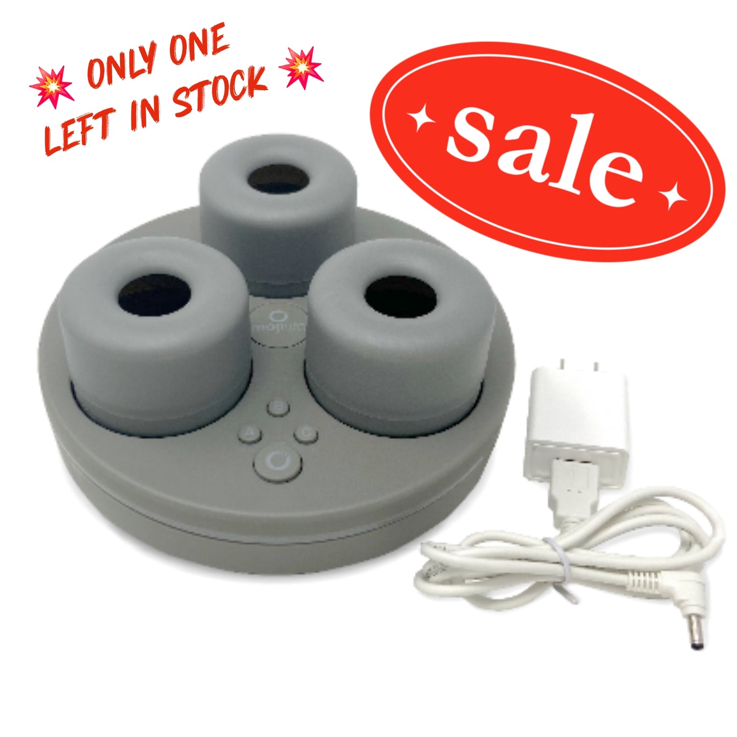 M3 Bundle - Gray w/ 3 Gray MojiMini's