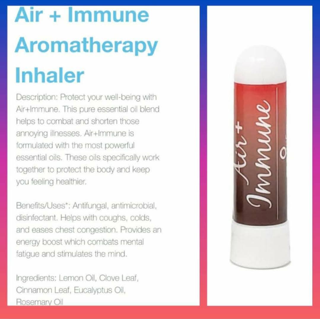 Aromatherapy Inhaler Stick = Air+ Immune