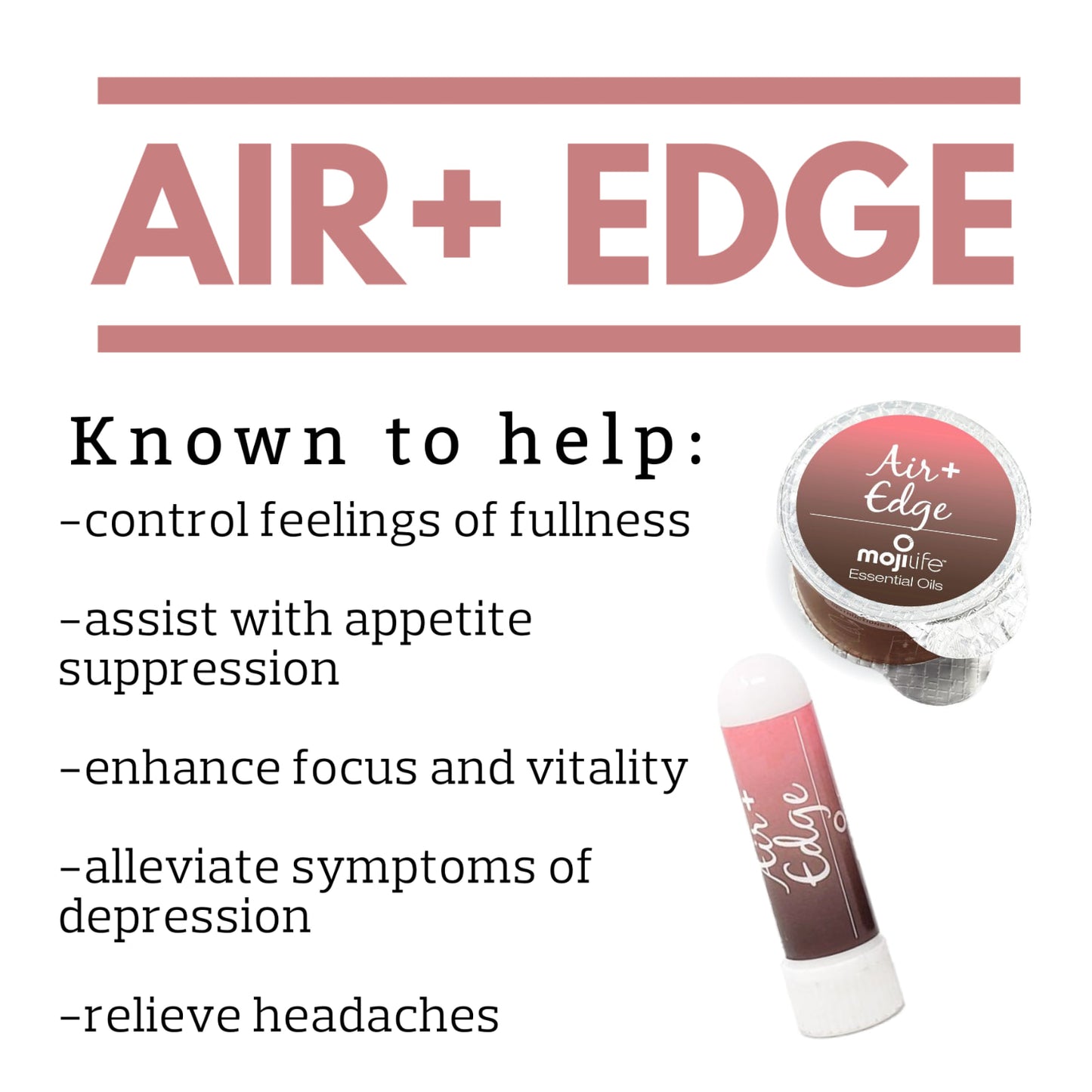 Aromatherapy Inhaler Stick = Air+ Edge