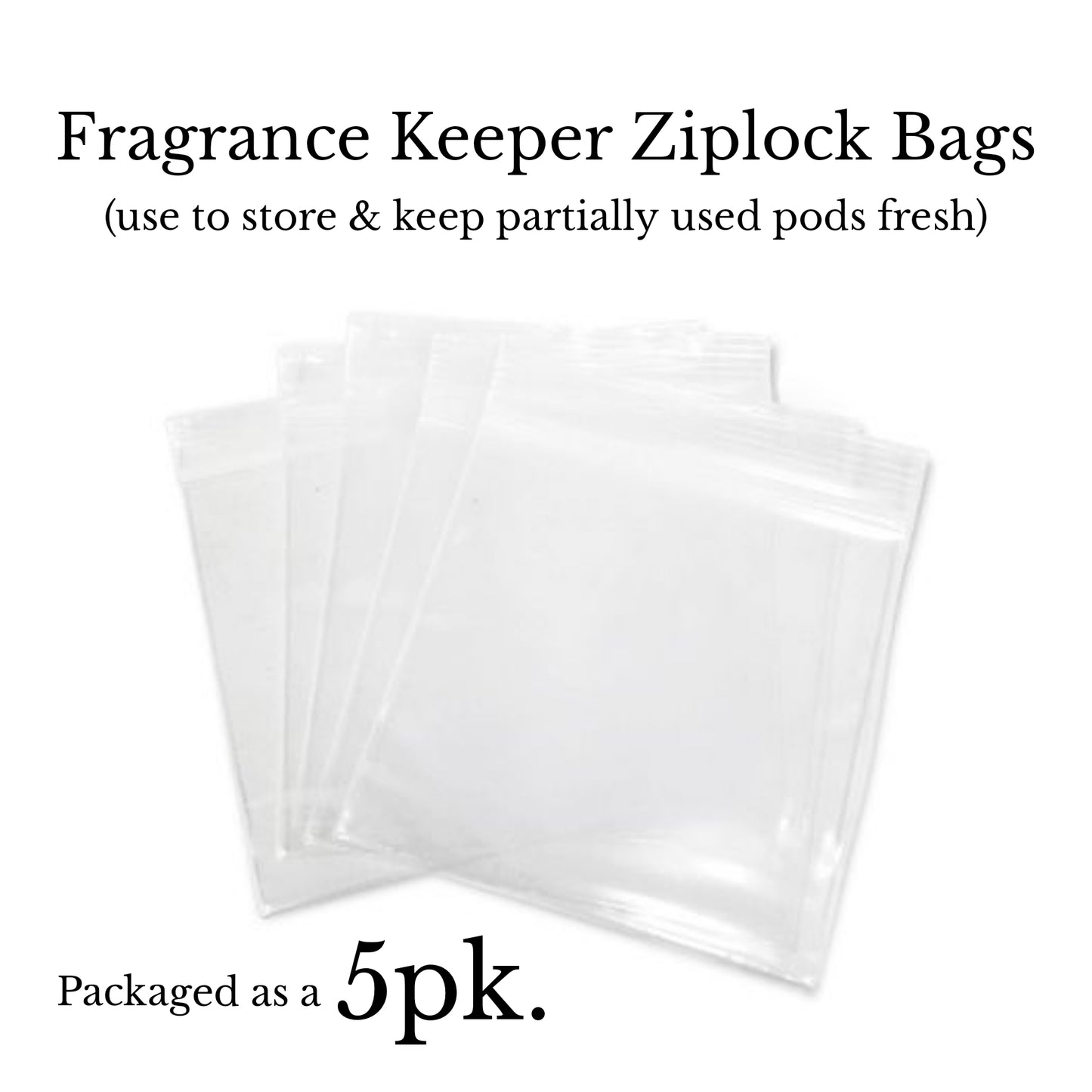 Fragrance Keeper Bags - 5pk.