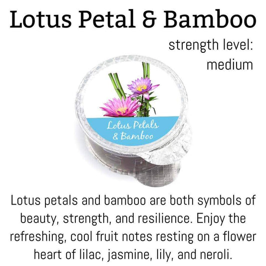 Lotus Petals and Bamboo X - DISCONTINUED